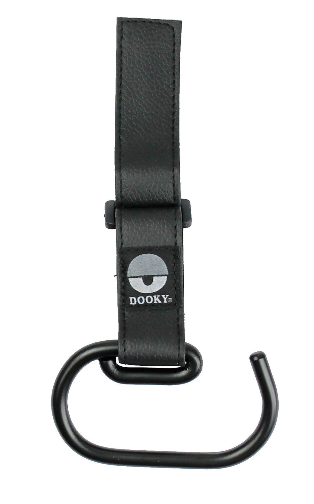 Dooky Buggy Hook Large 2 Stuks | Zwart