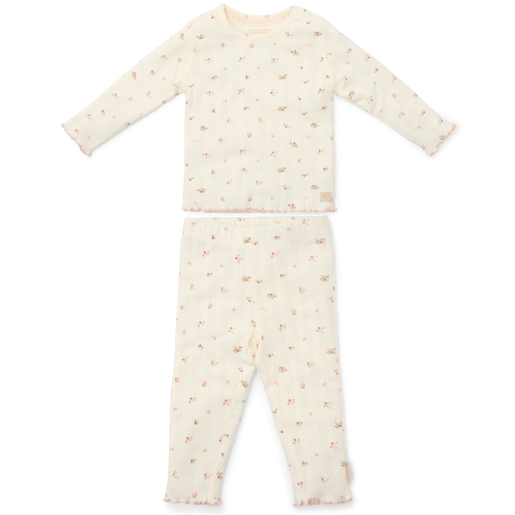 Little Dutch Twee-delige Pyjama Fairy Leaves | Zand