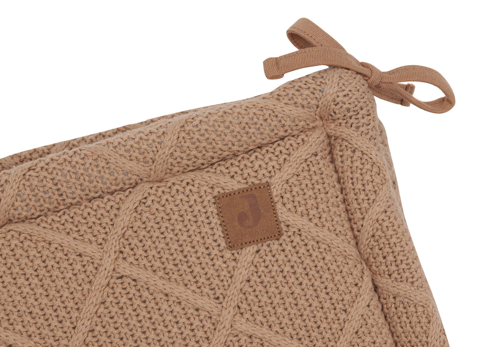 Jollein Box omrander 180x30cm Check Knit Biscuit