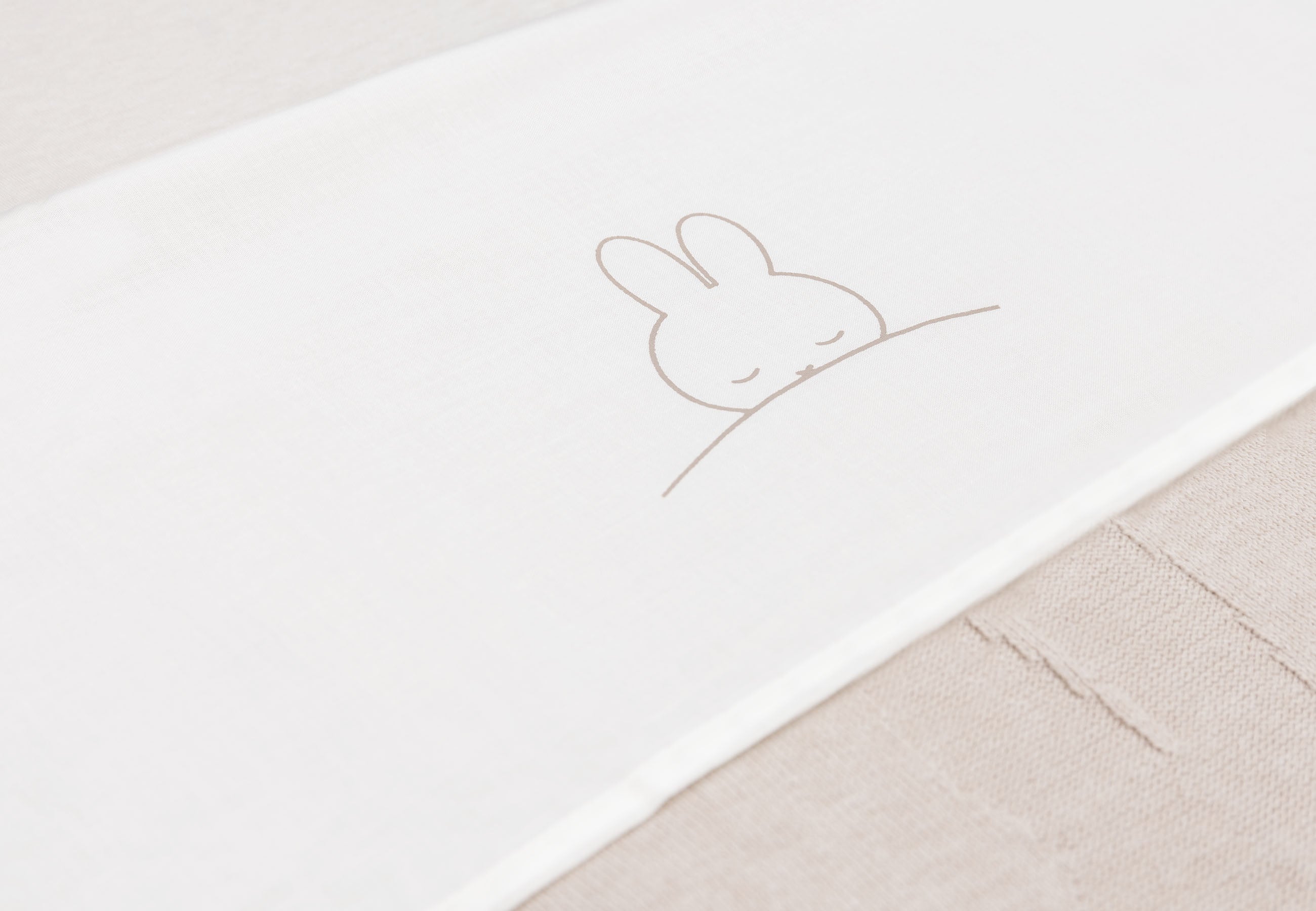 Jollein Laken Wieg 75x100cm Sleepy Miffy | Funghi