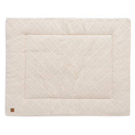 Jollein Boxkleed 75x95cm Check Knit Oatmeal