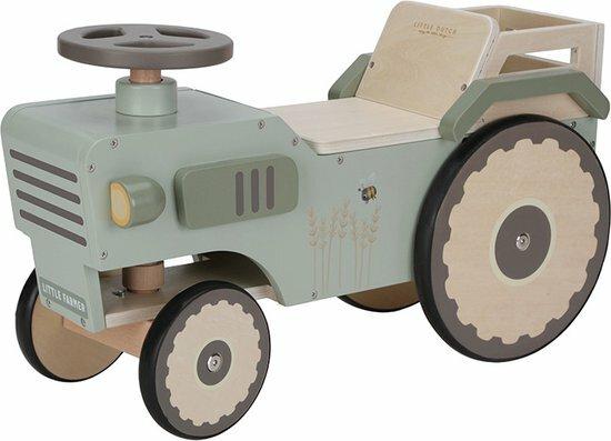 Little Dutch Houten 4-wieler Tractor | Little Farm