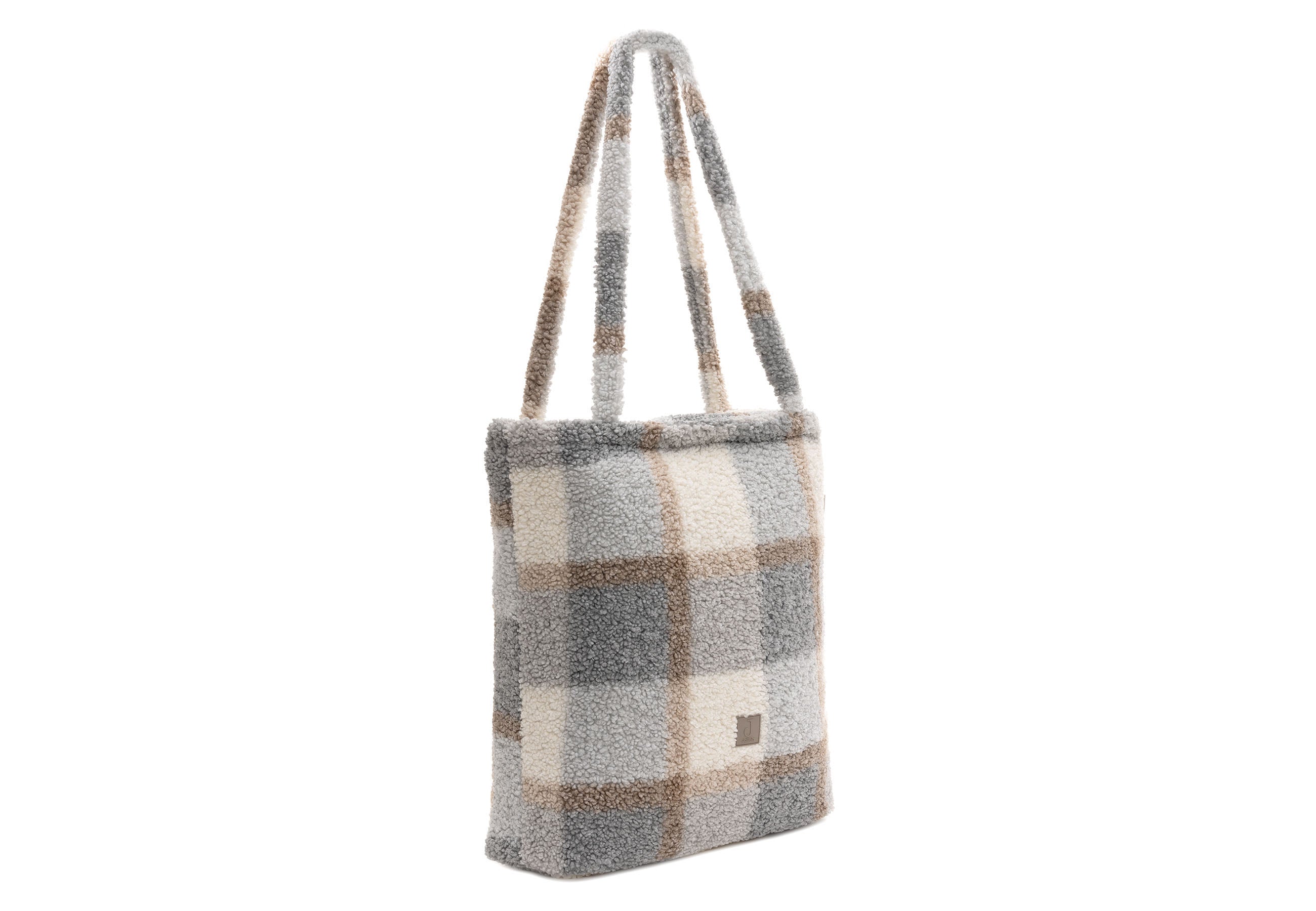 Jollein Luiertas Shopper Check Boucle