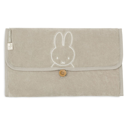 Jollein Verschoningsmat Badstof | Miffy Olive Green