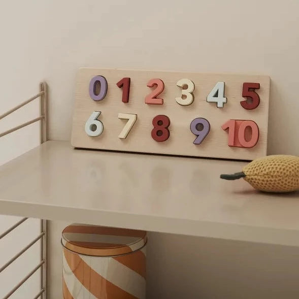 Kid's Concept Houten Cijferpuzzel 1-10