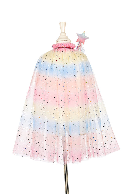 Souza Unicorn cape + tiara + Toverstaf set, 5-7Y