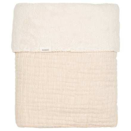 Koeka Ledikantdeken Teddy Rivoli | Warm White