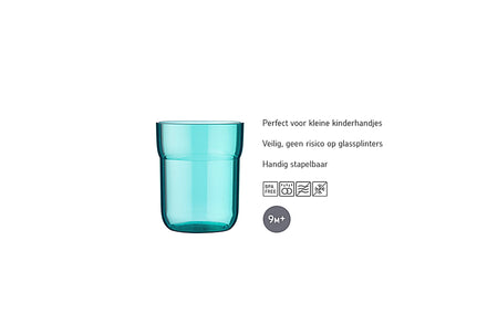 Mepal Kinderglas Drinkbeker Mio 250ml | Little Farm