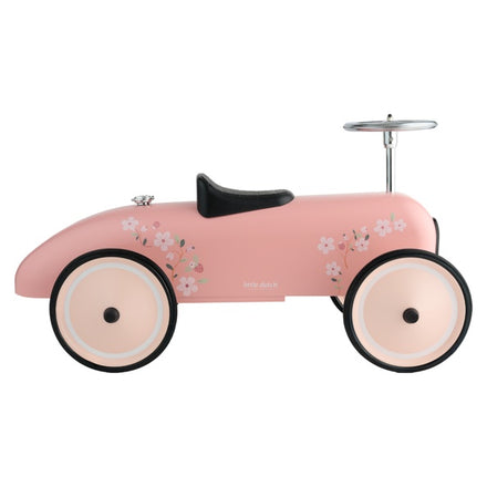 Little Dutch Retro Loopauto Roze