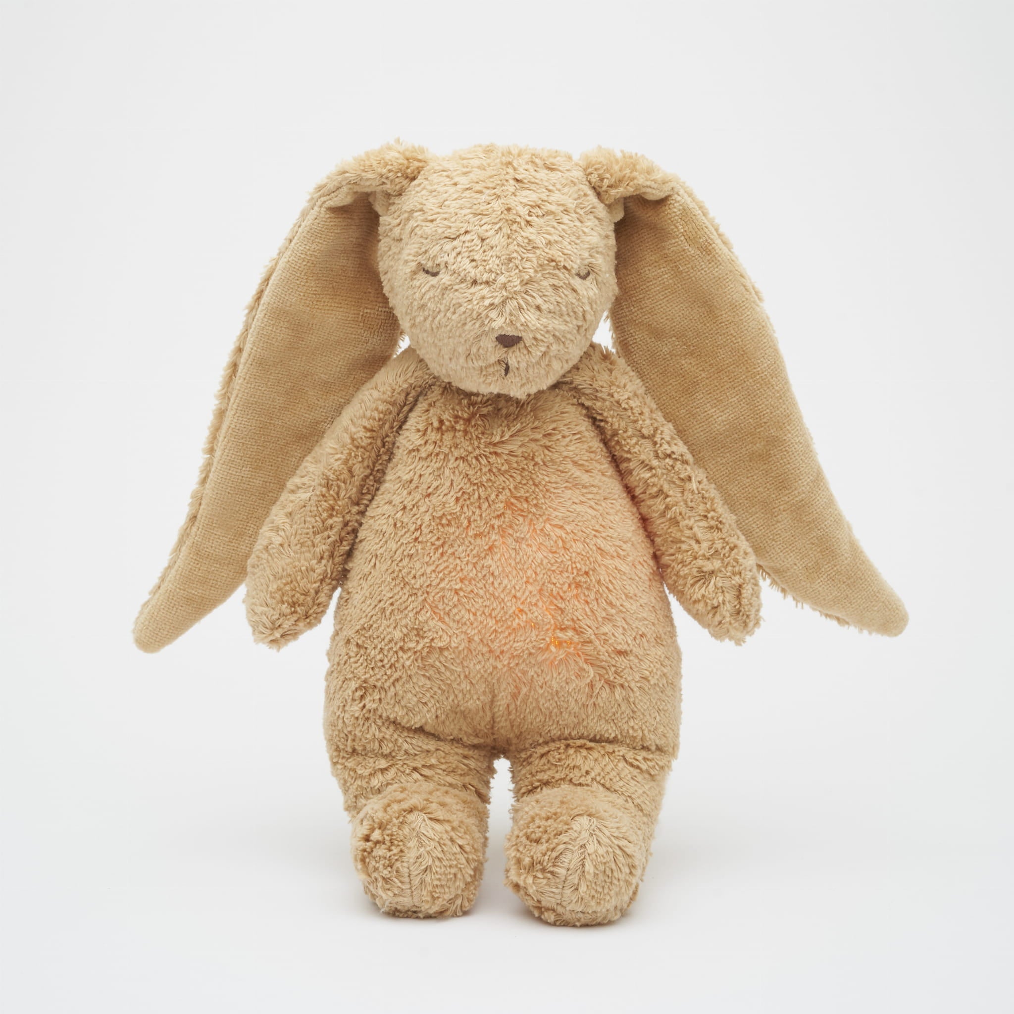 Moonie Knuffel Hartslag en Licht | Bunny Organic Cappuccino Natur