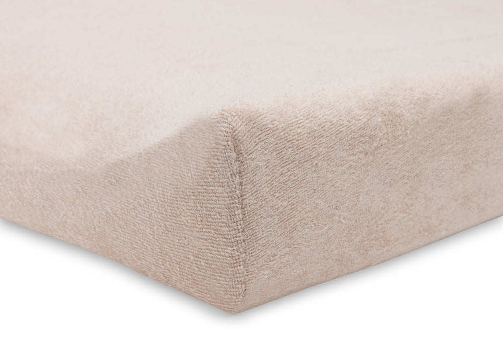 Jollein Aankleedkussenhoes Badstof 50x70cm Wild Rose/Biscuit (2Pack)