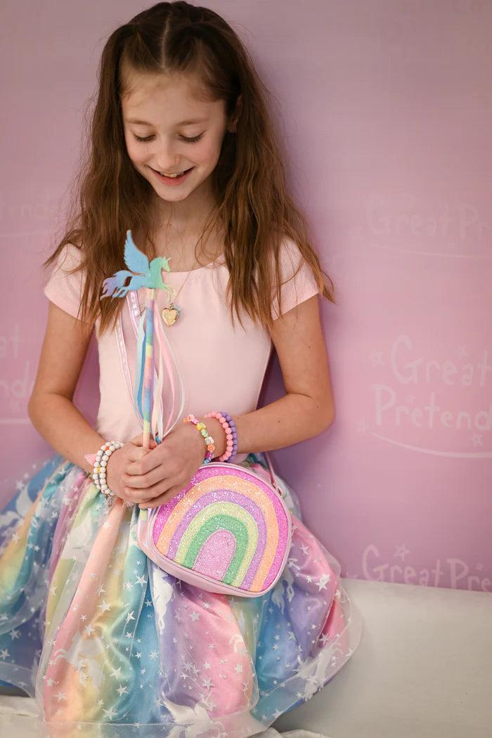 Great Pretenders Enchanted Unicorn Rok And Wand Set 4-6Y