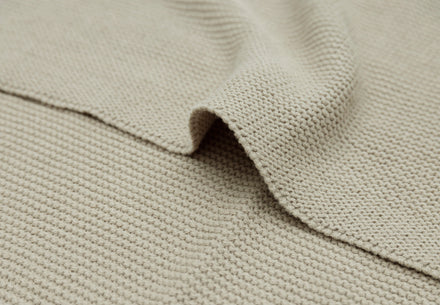 Jollein Wiegdeken 75x100cm | Basic Knit Olive Green