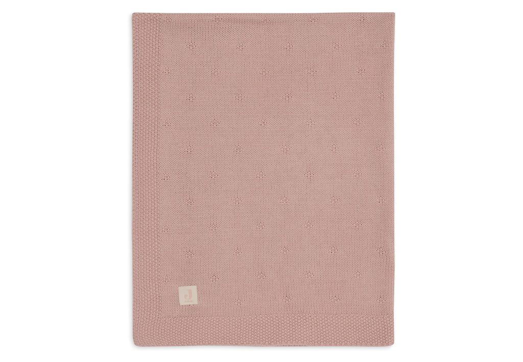 Jollein Wiegdeken 75x100cm Cosy Knit Wild Rose