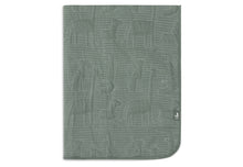 Jollein Ledikantdeken 100x150cm Jungle Jambo Ash Green/Laurel