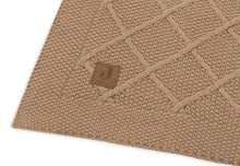 Jollein Ledikantdeken 100x150cm Check Knit Biscuit