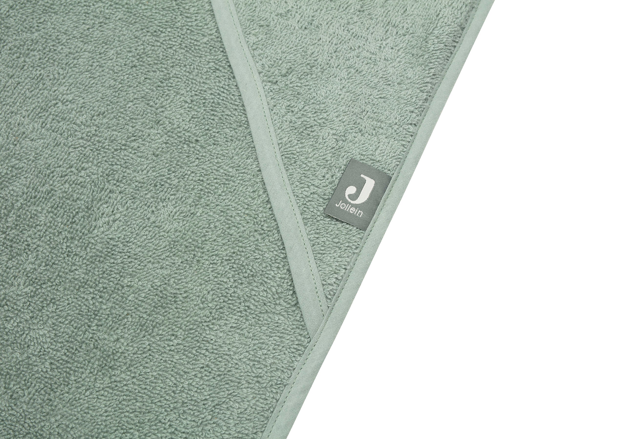 Jollein Badcape Badstof 100x100cm | Ash Green