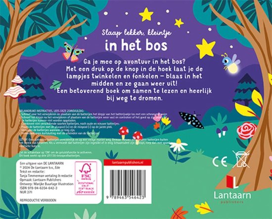 De Lantaarn Voorleesboek Slaap lekker, Kleintje | In het bos