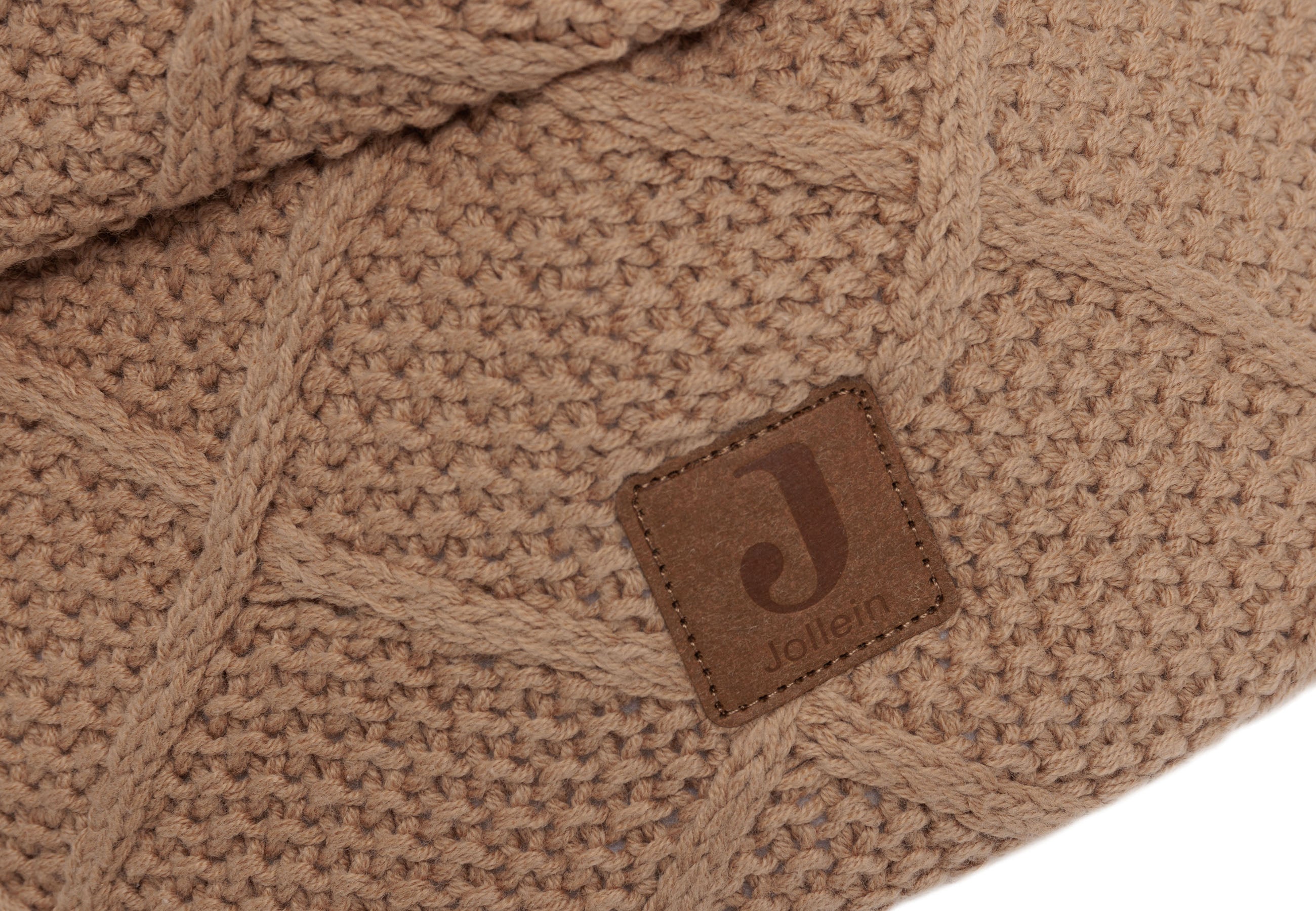 Jollein Mandje Voor Verschoningstafel Check Knit Biscuit