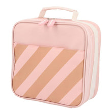 Monnëka Thermische Lunchtas | Stripes Pink