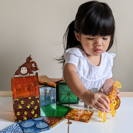 Magna-Tiles Safari Animals | 25 Stuks