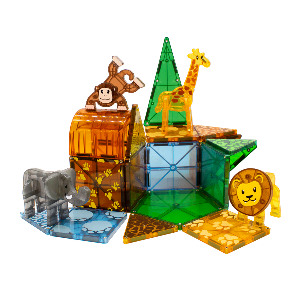 Magna-Tiles Safari Animals | 25 Stuks