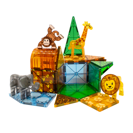 Magna-Tiles Safari Animals | 25 Stuks