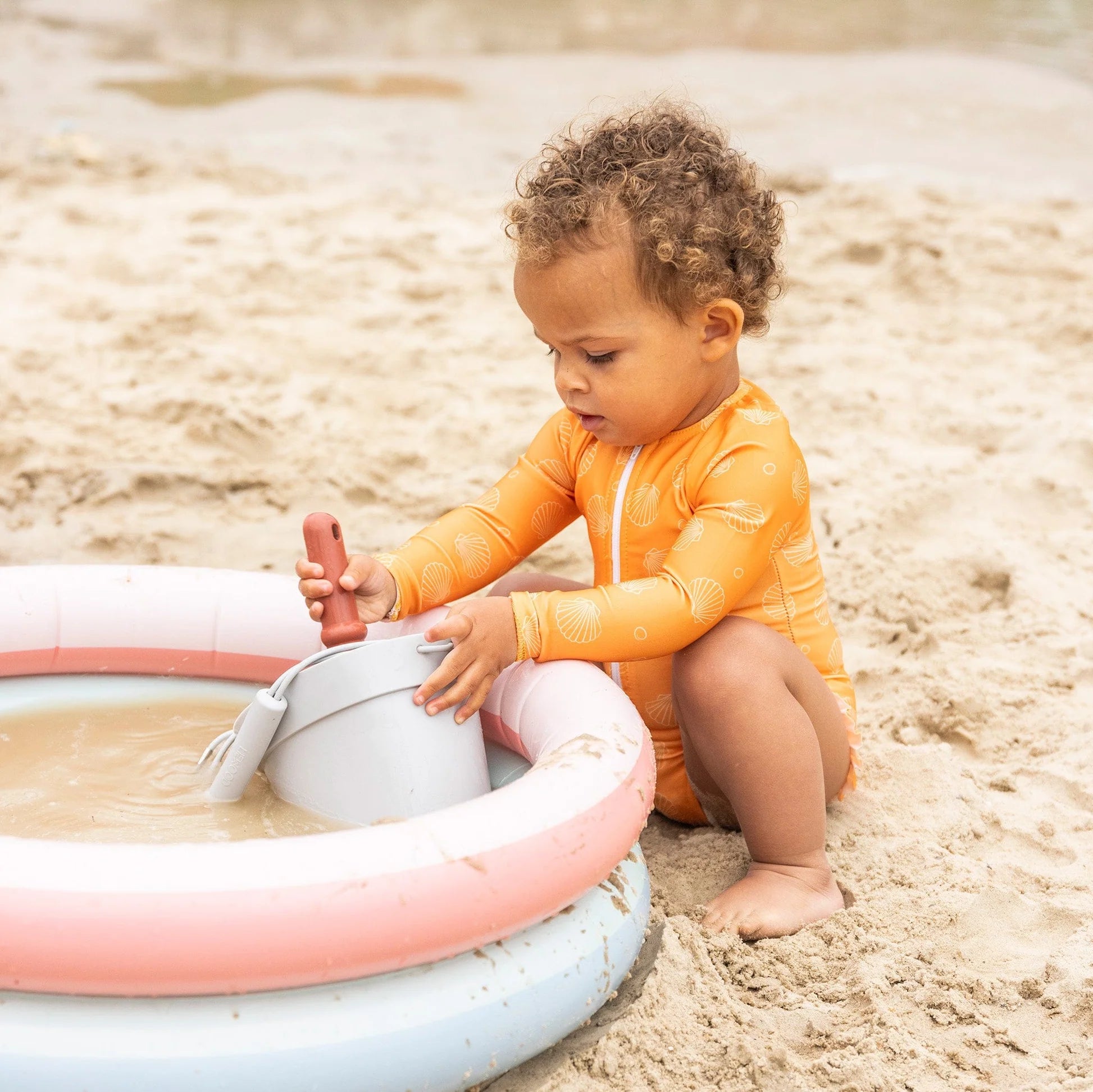 Swim Essentials Rainbow printed Baby Zwembadje 60cm - 2 rings