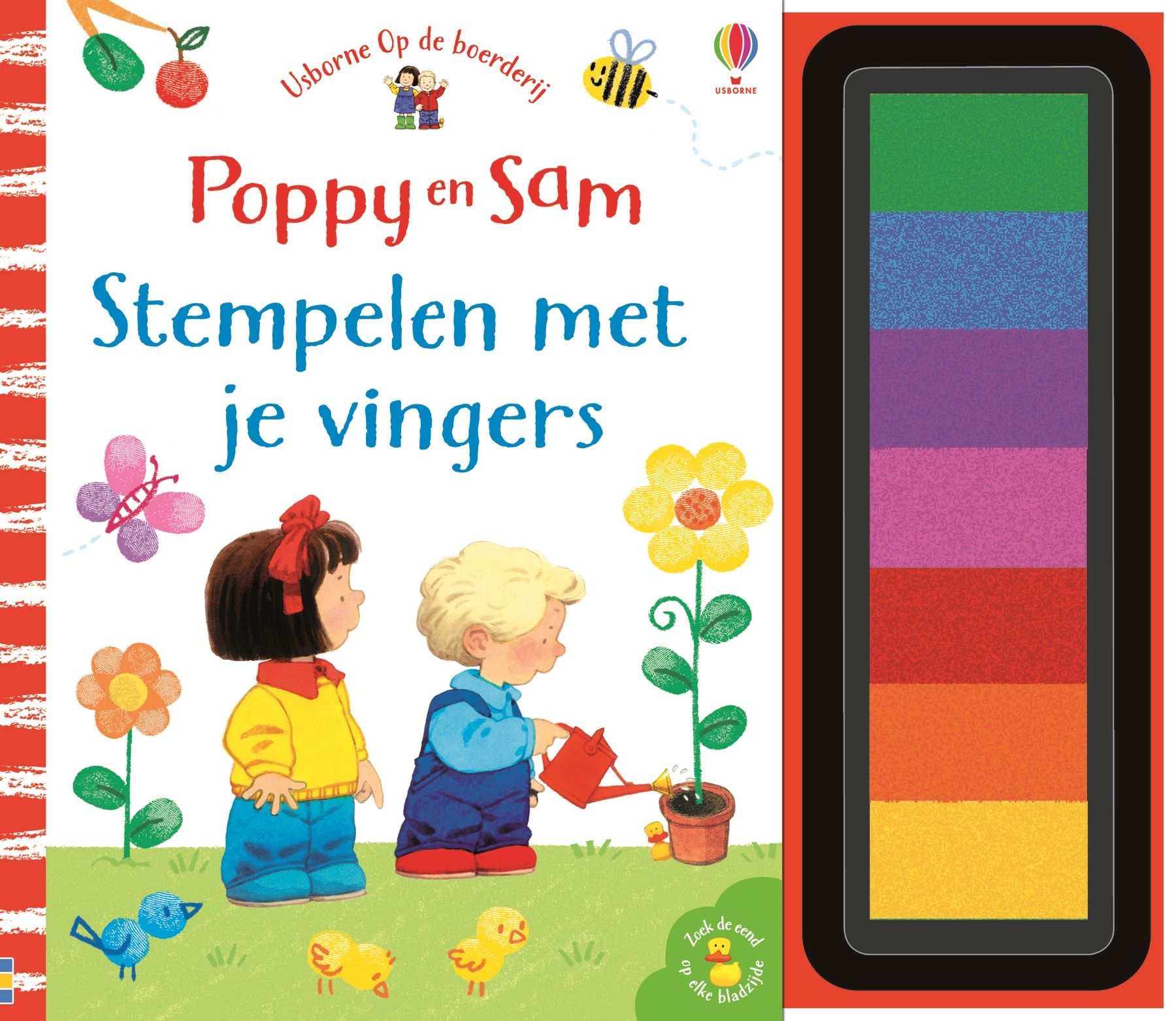 Usborne Stempelen Met Je Vingers | Poppy En Sam