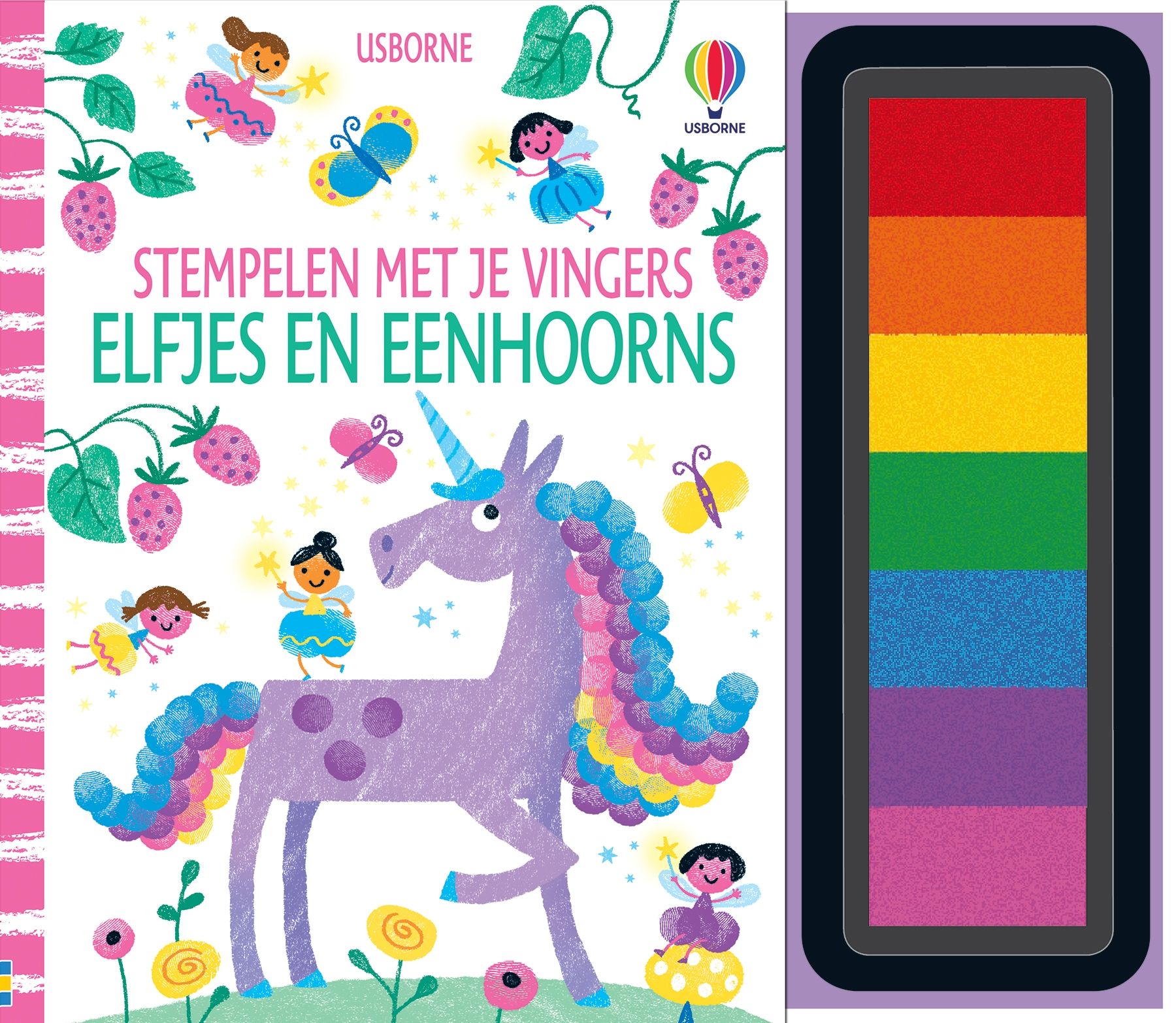 Usborne Stempelen Met Je Vingers | Elfjes En Eenhoorns