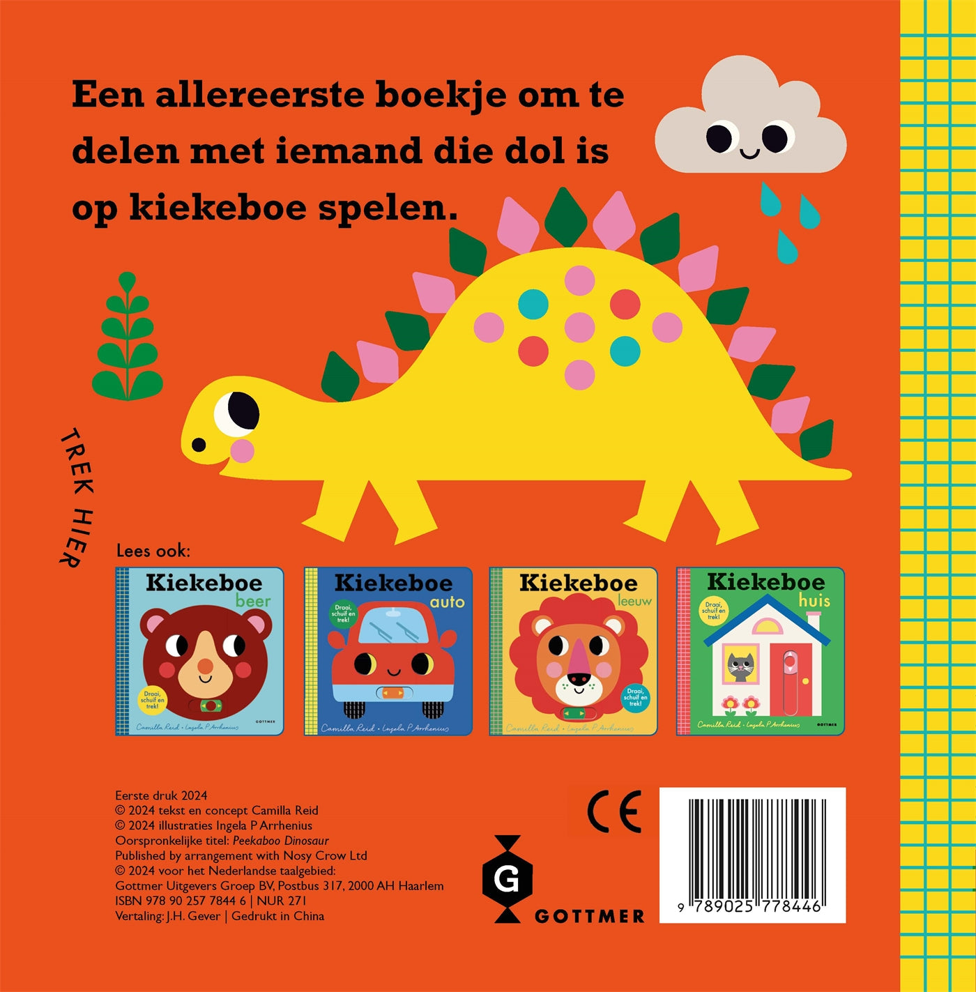 Gottmer Boek I Kiekeboe Dinosaurus