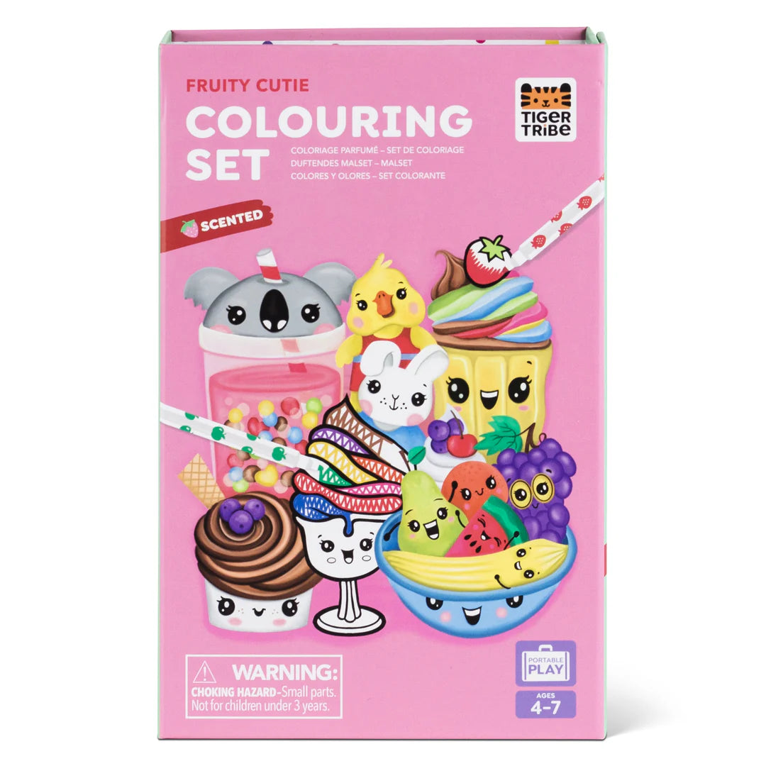 Tiger Tribe Meeneem Scented Colouring Set | Fruity Cutie