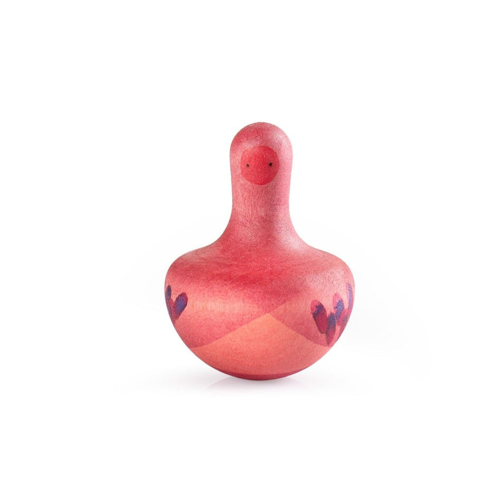 Grapat Houten vogel | Roze