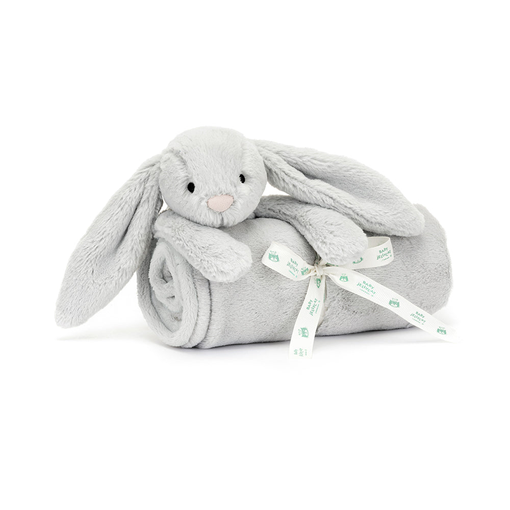 Jellycat Knuffel Bashful Silver Bunny Blankie