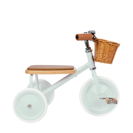 Banwood Trike Driewieler Met Mandje | Pale Mint