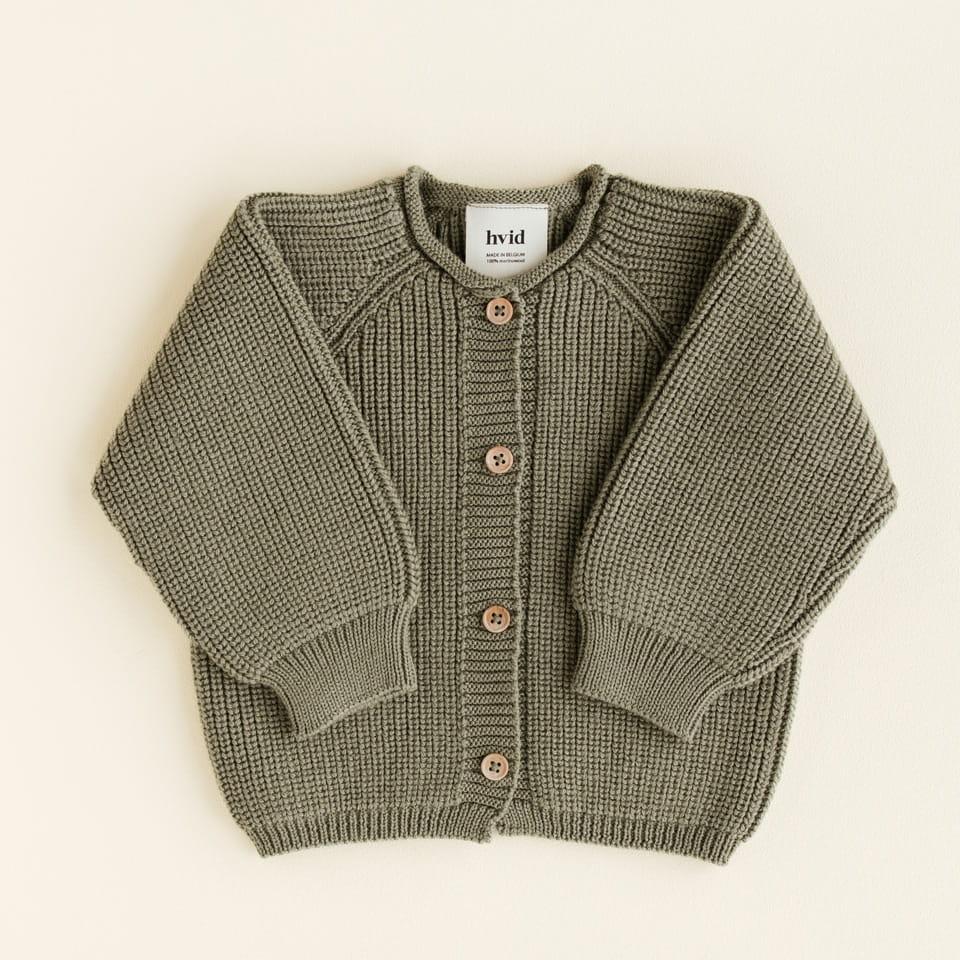 Hvid Cardigan Inga 3-6M | Artichoke