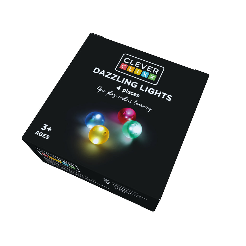 Cleverclixx Balls Pack Dazzling Lights | 4 Stuks