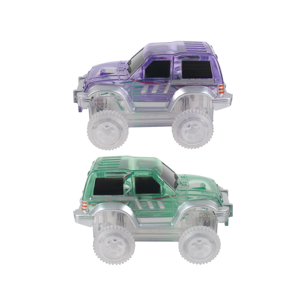 Cleverclixx Race Track Car Purple