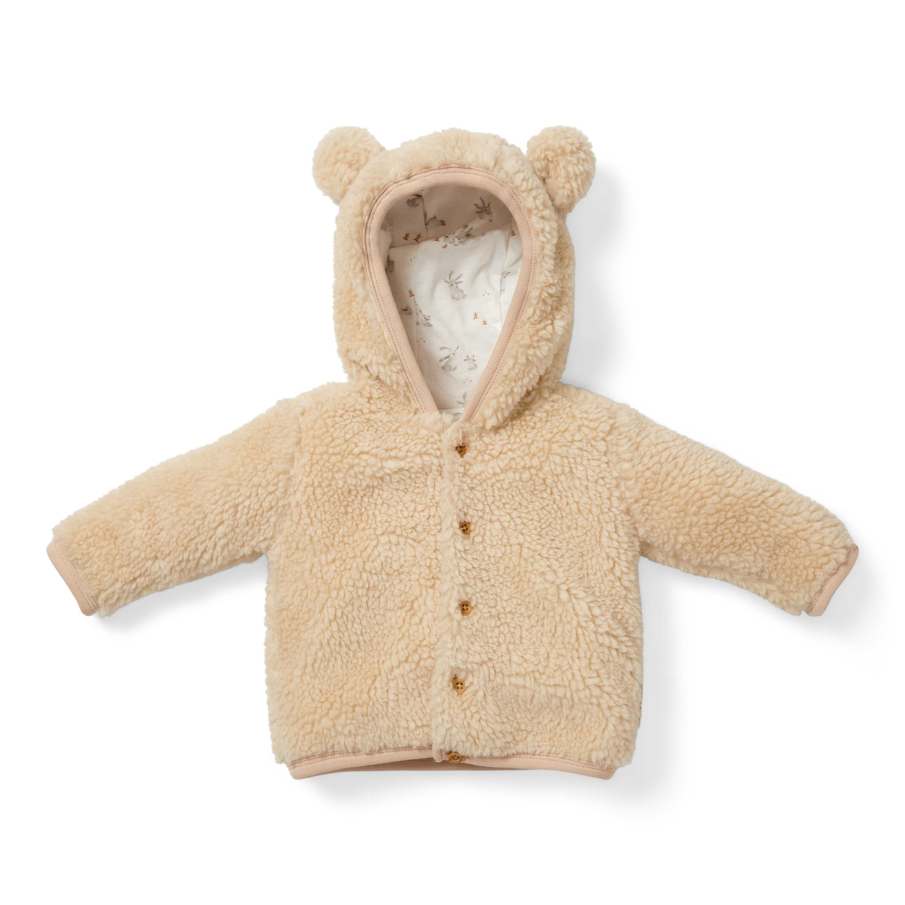 zzz Little Dutch Teddy vestje | Sand