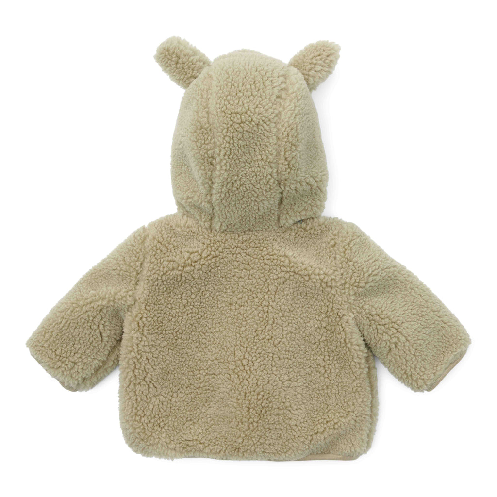 Little Dutch Teddy vestje | Soft Green