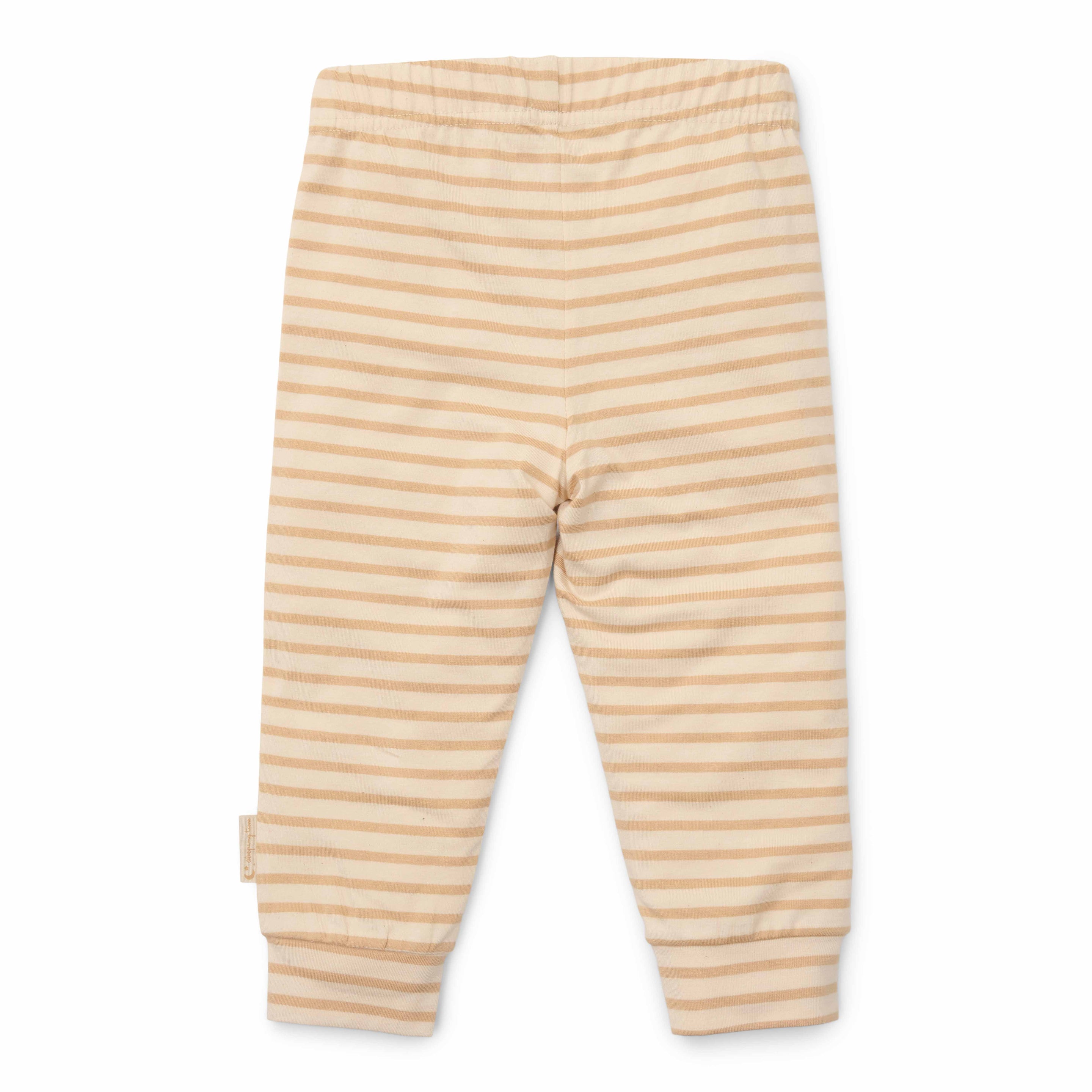 Little Dutch Twee-delige Pyjama Natural Stripes | Zand