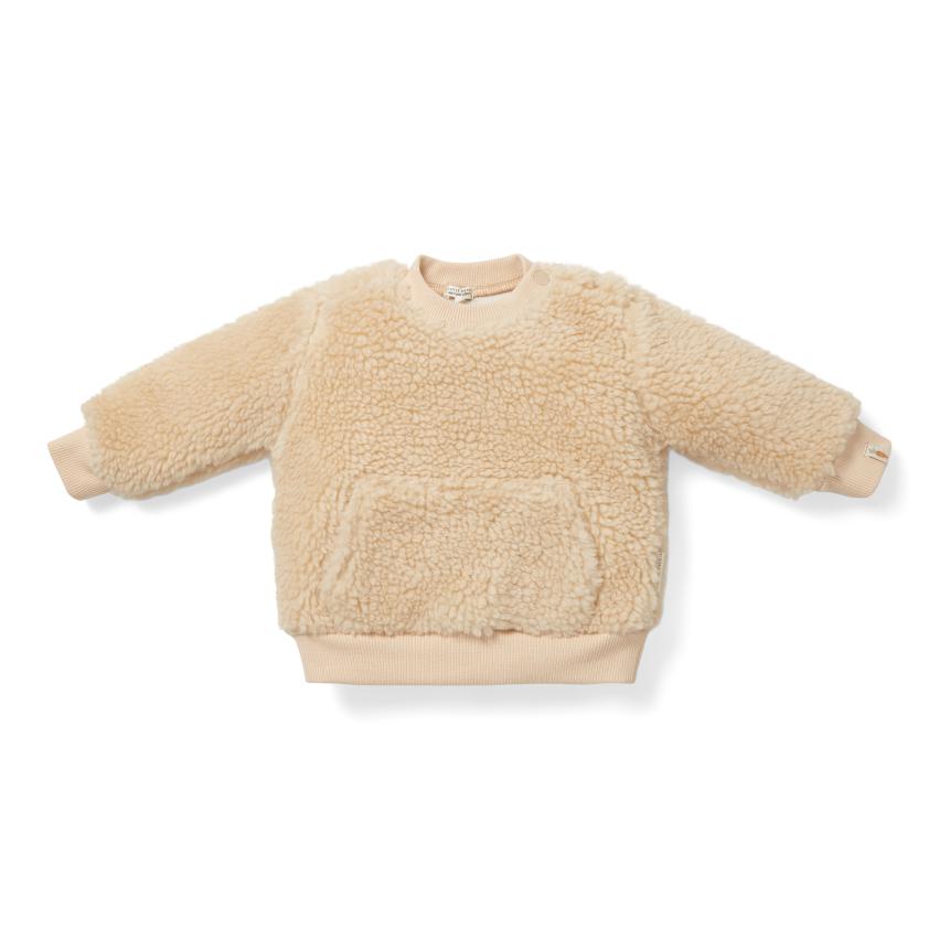 zzz Little Dutch Teddy Sweater | Sand