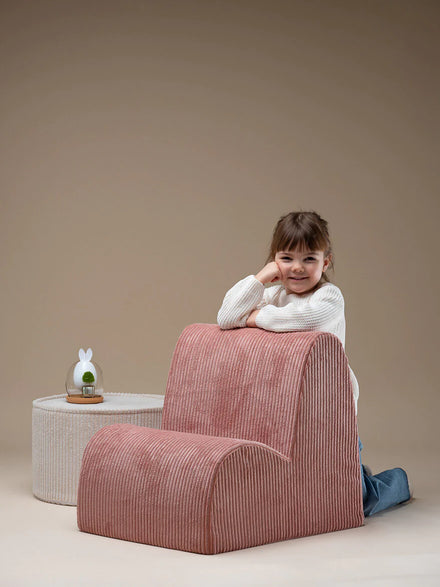 Wigiwama Cloud Beanbag Chair | Pink Mousse