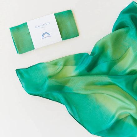 Sarah's Silks Mini Earth Playsilks | Forest