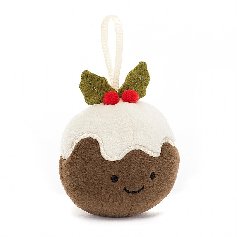 Jellycat Knuffel Festive Folly Christmas Pudding