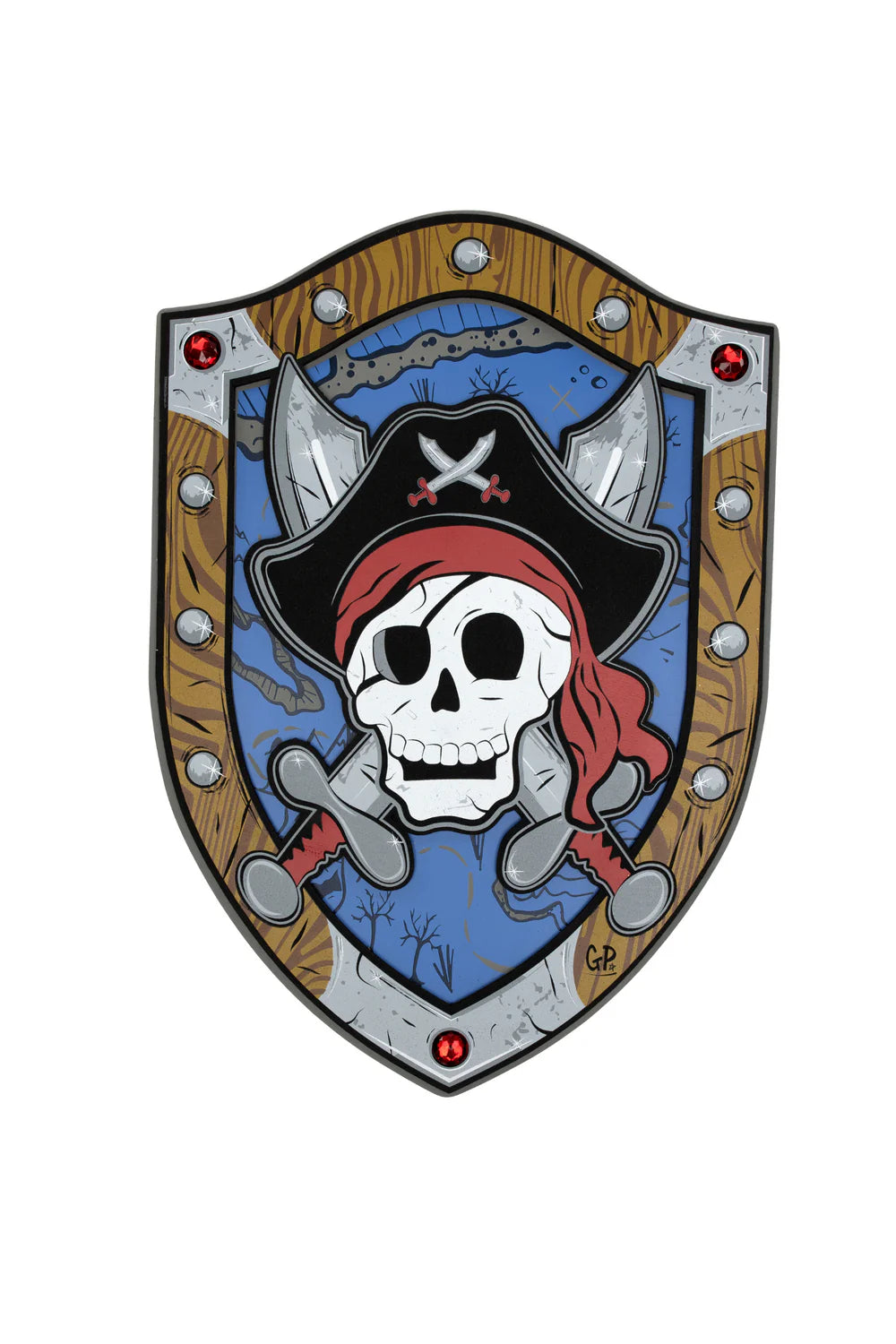 Great Pretenders Captain Skully Piraten Schild