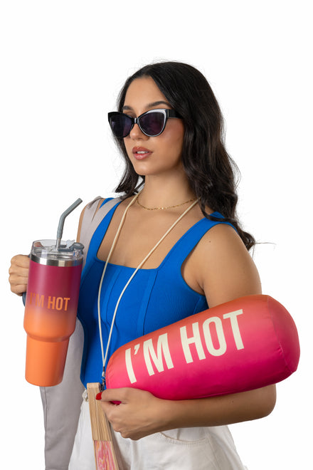 Fisura XXL Thermos I'm Hot | Garnet Gradient