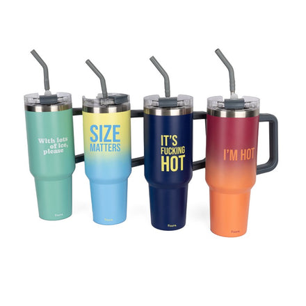 Fisura XXL Thermos I'm Hot | Garnet Gradient