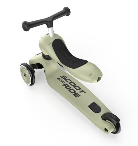 Scoot and Ride Step Highwaykick 1 - Olive