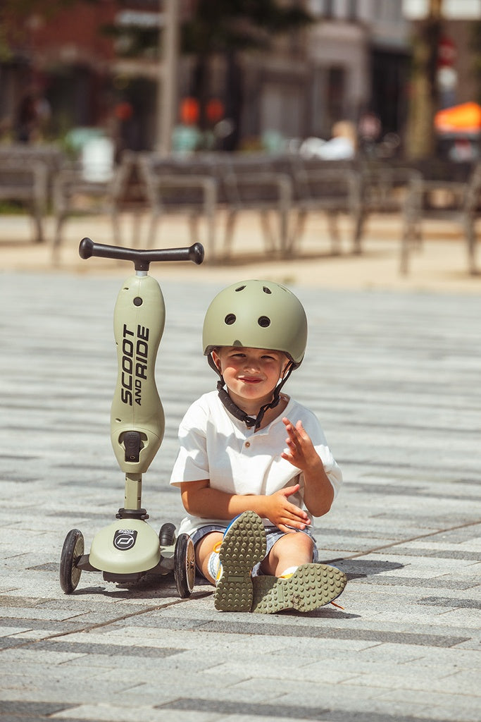 Scoot and Ride Step Highwaykick 1 - Olive